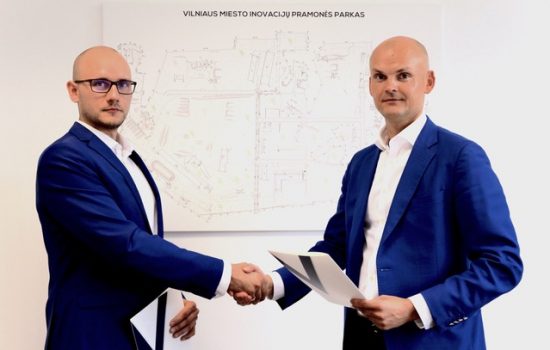 Another biotechnology company is being established at Vilnius City Innovation Industrial Park